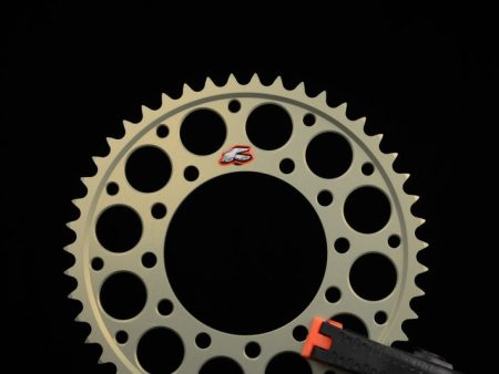 Renthal 24+Kawasaki ZX-4R  ZX-4RR Rear Sprocket - Hard Anodized 520-50P Hard Anod Fashion