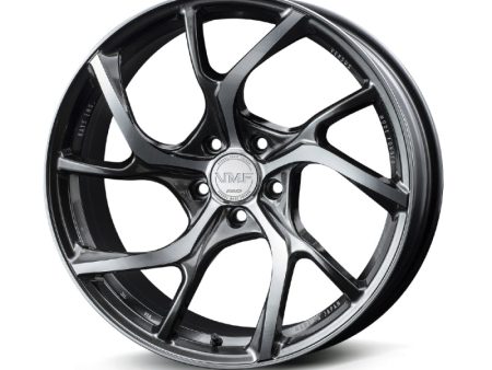 Versus VMF C-01 19x8.5 +45 5x108 Diamond Cut   Shining Black Metal Online Sale