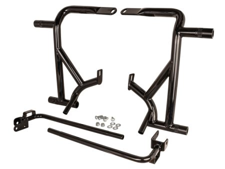 Burly Brand 14-Up Touring Brawler Kit Rear - Black Hot on Sale