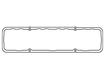 Cometic Chevrolet Gen-1 Small Block V8 .188in Fiber Valve Cover Gasket Set - 18 23 Degree Heads on Sale