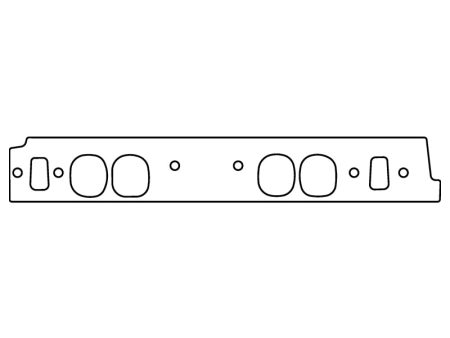 Cometic Chevy Mark-IV Big Block V8 .125in Fiber Intake Manifold Gasket Set - Brodix RR BB-O Heads Sale