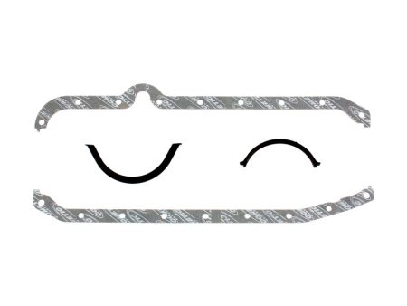 Cometic Chevrolet Gen-1 Small Block V8 Oil Pan Gasket Kit - No Dipstick Hole - Thick Front Seal Online Hot Sale