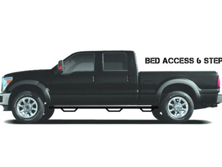 N-Fab Nerf Step 15-17 Chevy-GMC 2500 3500 Crew Cab 6.5ft Bed - Tex. Black - Bed Access - 3in Online