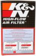 K&N Universal Clamp-On Air Filter (2-7 16in FLG - 4-1 2x3-3 4in B - 3x2in T - 4in H) Hot on Sale