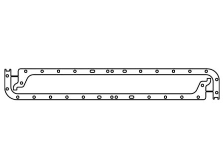 Cometic Jaguar XK6 .060in AFM Oil Pan Gasket Set - Side Rails Only For Discount