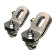 Gen-Y Dodge Plate Style Puck Safety Chain Anchor Assembly - Pair Cheap