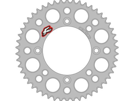 Renthal 2025 KTM 65 Rear Chain Wheel - Silver 420-50GP Teeth For Sale