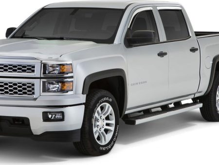 Stampede 2007-2013 GMC Sierra 1500 69.3in Bed Original Riderz Fender Flares 4pc Text on Sale