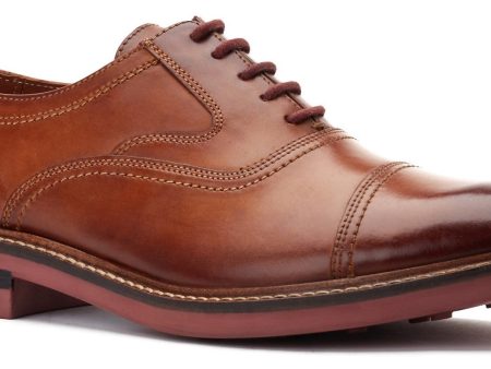 Base London Tatton Mens Leather Lace Up Derby Shoe Online Sale