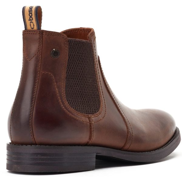 Base London Bateman Mens Leather Chelsea Boot Online Sale