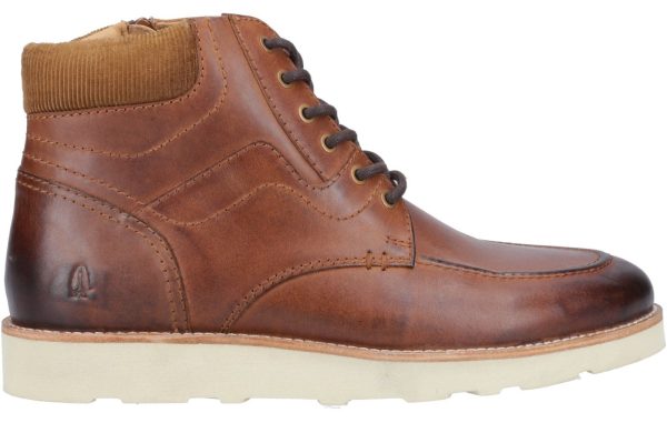 Hush Puppies Kenneth Mens Leather Lace Up Ankle Boot Fashion