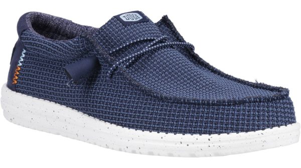 Hey Dude Wally Sport Mesh Mens Lace Up Casual Shoe Online now