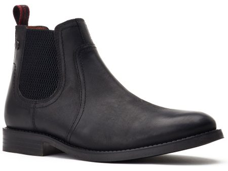 Base London Bateman Mens Leather Chelsea Boot Online now