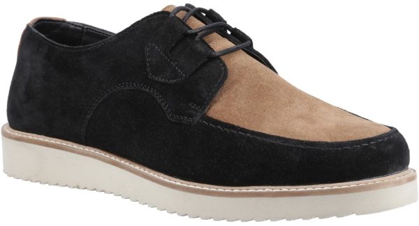 Hush Puppies Orion Mens Leather Lace Up Casual Shoe For Sale