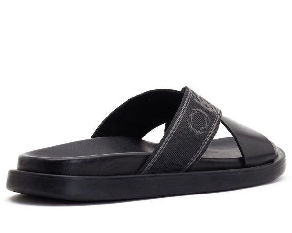 Base London Oracle Waxy Mens Mule Sandal For Cheap