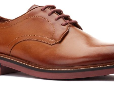 Base London Mawley Mens Leather Lace Up Derby Shoe Online