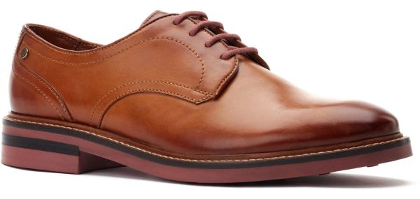 Base London Mawley Mens Leather Lace Up Derby Shoe Online