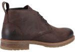 Hush Puppies Ricky Mens Leather Lace Up Chukka Boot Hot on Sale