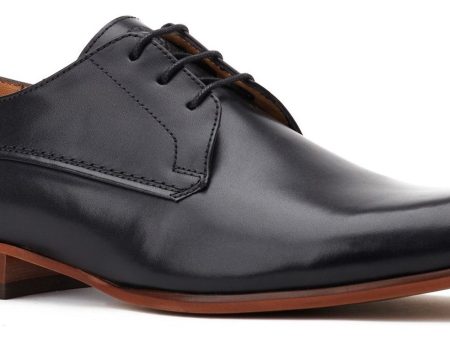 Base London Gambino Mens Leather Lace Up Derby Shoe on Sale