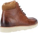 Hush Puppies Kenneth Mens Leather Lace Up Ankle Boot Fashion