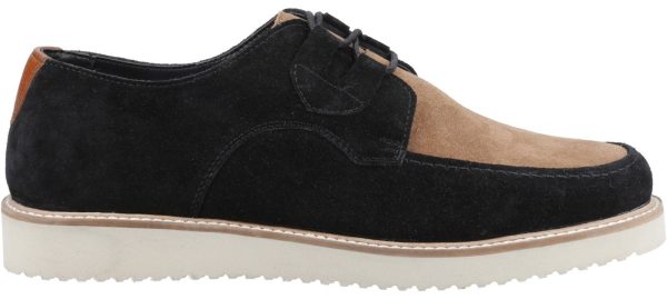 Hush Puppies Orion Mens Leather Lace Up Casual Shoe For Sale