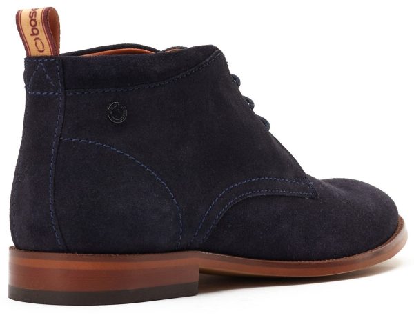 Base London Nolan Mens Suede Leather Chukka Boot Supply