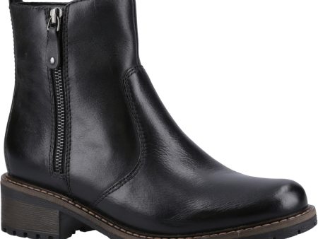 Hush Puppies Pippa Womens Leather Ankle Boot Fashion