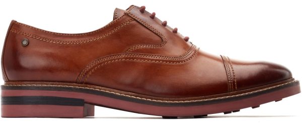 Base London Tatton Mens Leather Lace Up Derby Shoe Online Sale