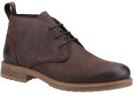 Hush Puppies Ricky Mens Leather Lace Up Chukka Boot Hot on Sale