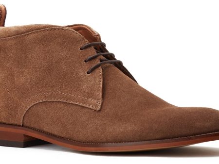 Base London Nolan Mens Suede Leather Chukka Boot Supply